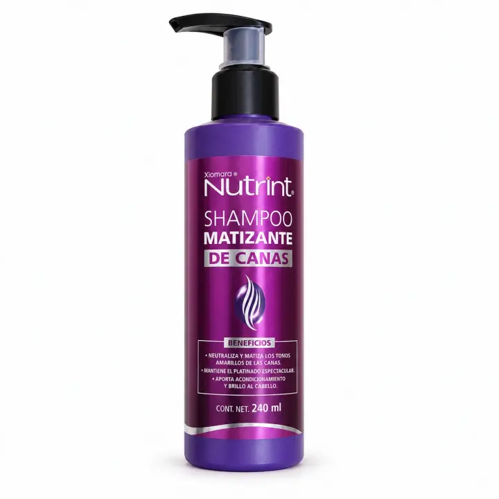 Shampoo Nutrint matizante de canas — 240 ml