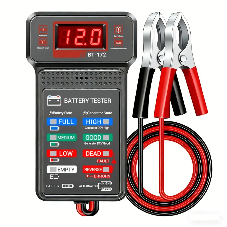 Probador digital de batería para automóvil