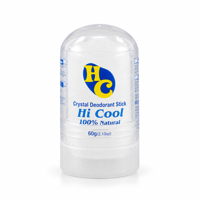 Desodorante Mineral de Alumbre Natural 60 g – Unisex